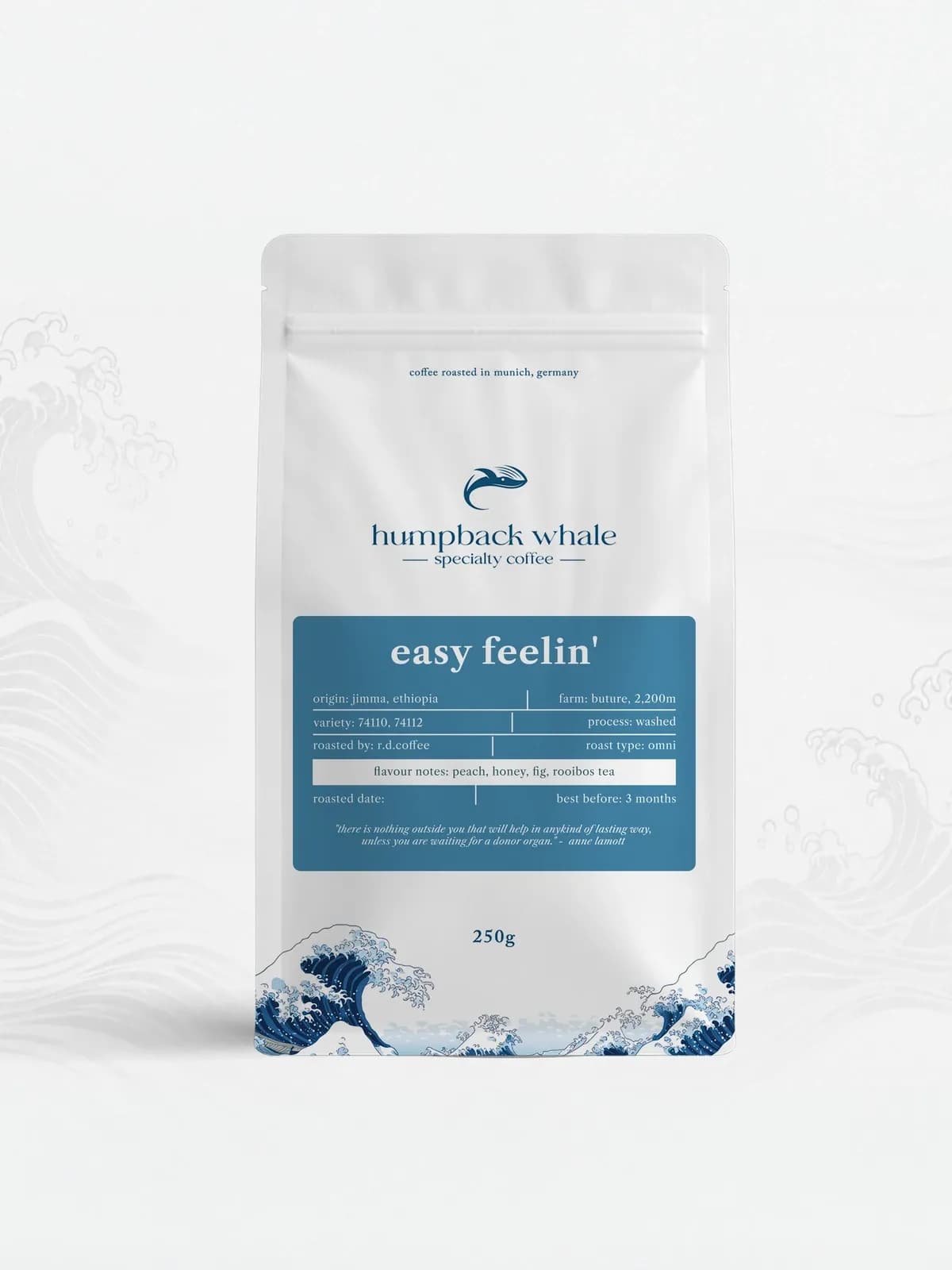 Easy Feelin' — washed 74110 & 74112 from Jimma, Ethiopia