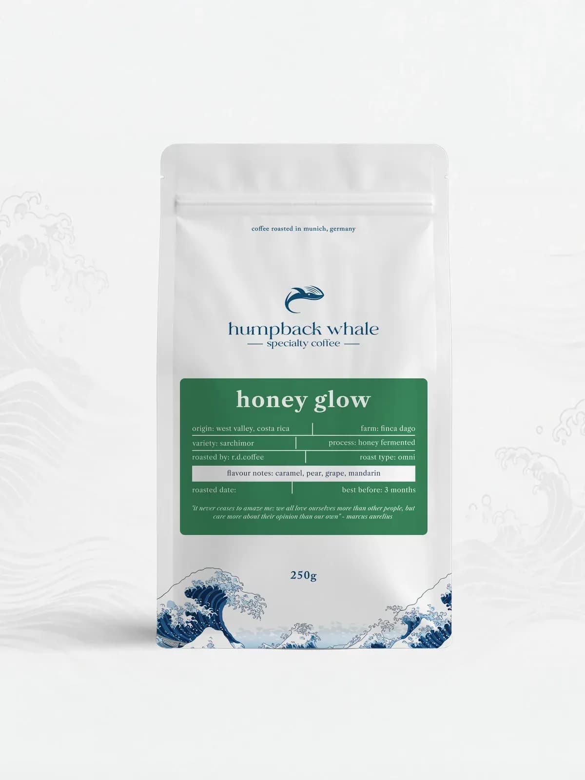 Honey Glow — honey-fermented Sarchimor from West Valley, Costa Rica
