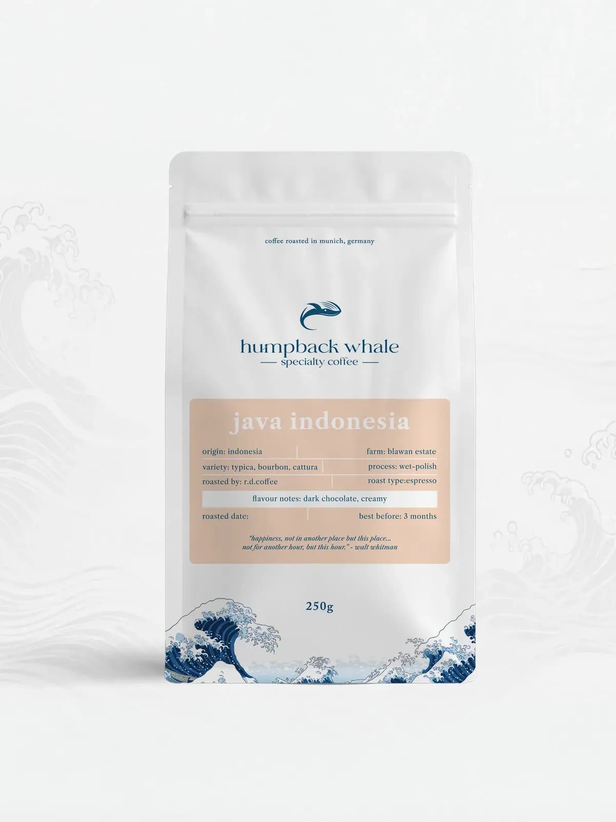 Java — wet-polished Typica/Bourbon/Cattura from Ijen Plateau, Indonesia