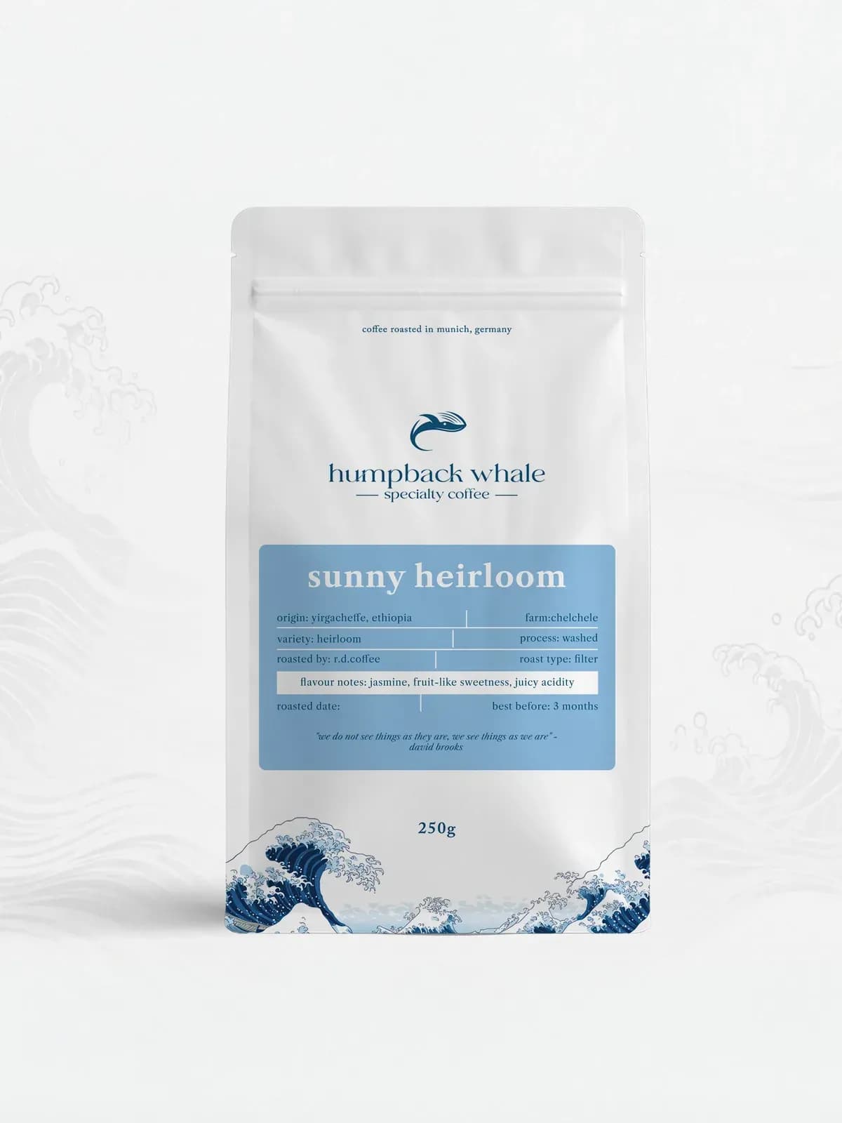 Sunny Heirloom — washed Heirloom Ethiopian Varieties from Yirgacheffe, Ethiopia